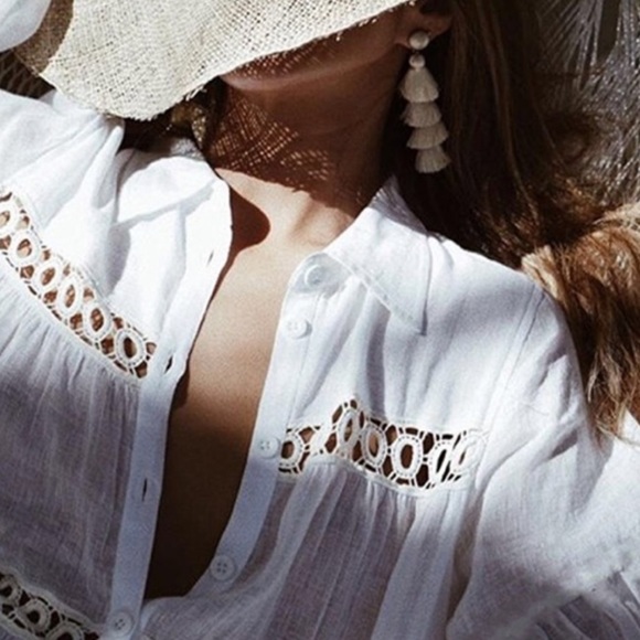 RESTOCKED! 5 ⭐️ Swim Cover Up Tunic - Picture 2 of 8